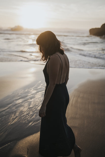 THE GIRL Dress | delicate silhouette from Pure Silk by Knitting for Olive
