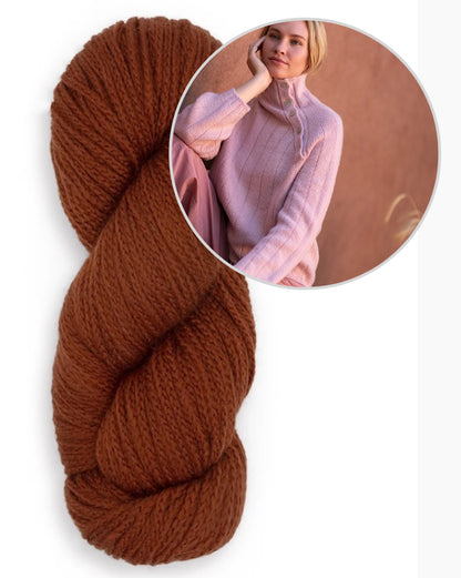Pull Viga | douceur romantique en laine Far de Woolfolk