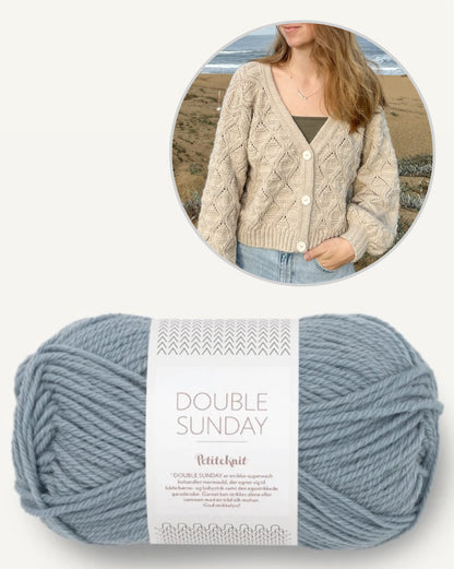 Waves Cardigan | bezaubernde Wellen aus Double Sunday von Sandnes Garn