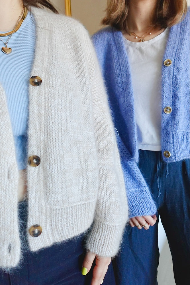 Maja Cardigan von wemadewardrobe mit Ecopuno und Silkhair oder Setasurivon Lana Grossa 8