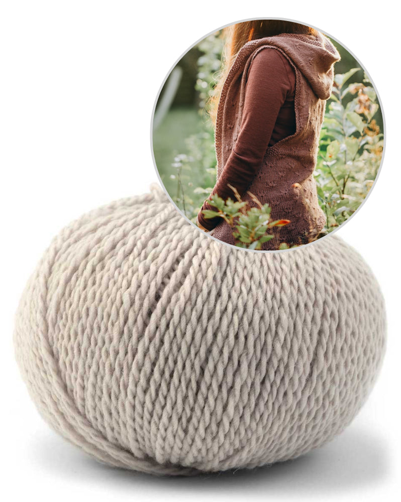 Weste Wiesenblume mit Tibetan von Pascuali 16