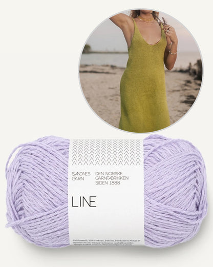 Willow Kjole | perfektes Sommerkleid aus Line von Sandnes Garn