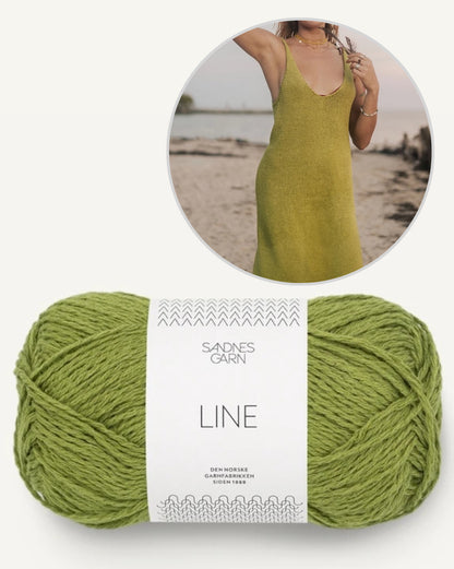 Willow Kjole | perfektes Sommerkleid aus Line von Sandnes Garn