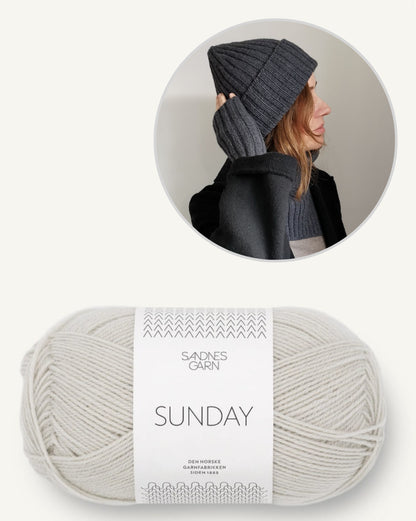 Les essentiels de l'hiver | Ensemble bonnet, col et mitaines ou gants en Sunday de Sandnes