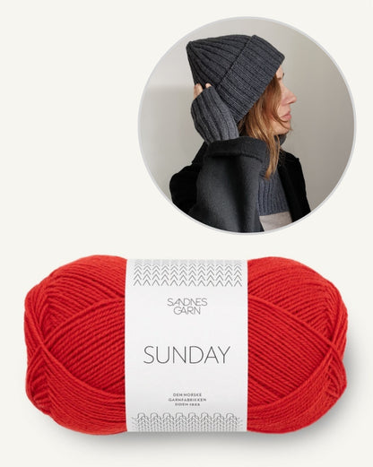 Les essentiels de l'hiver | Ensemble bonnet, col et mitaines ou gants en Sunday de Sandnes