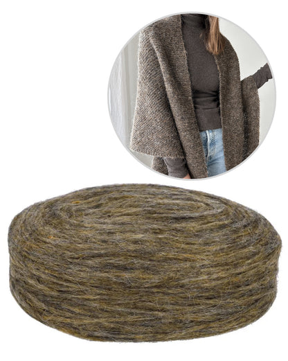 Winter Tales Blanket Shawl | grand châle léger en Plötulopi de Lopi Island
