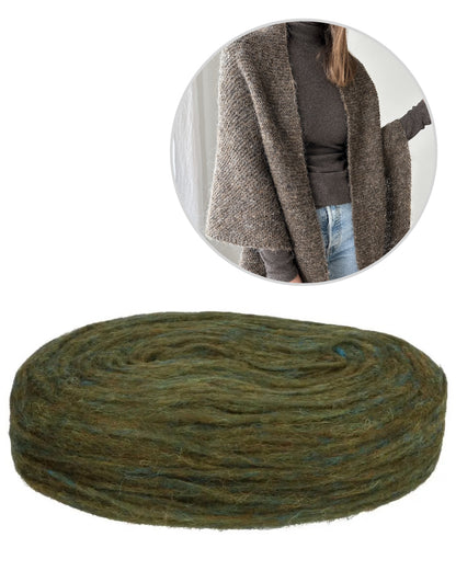 Winter Tales Blanket Shawl | grand châle léger en Plötulopi de Lopi Island