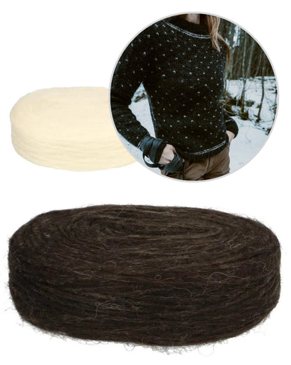Wolf Winter | minimalistisches Muster aus Plötulopi von Lopi Island
