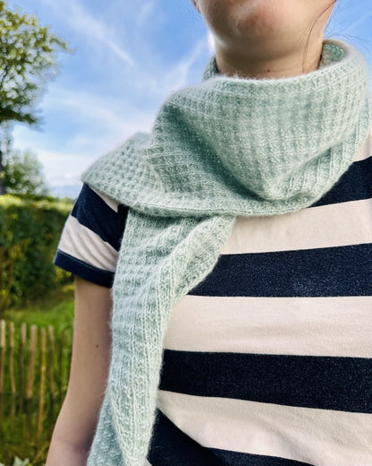 Wolkenmosaik Scarf - Cardiff Edition | leichtes, super weiches Tuch aus Cashmere Small von Cardiff