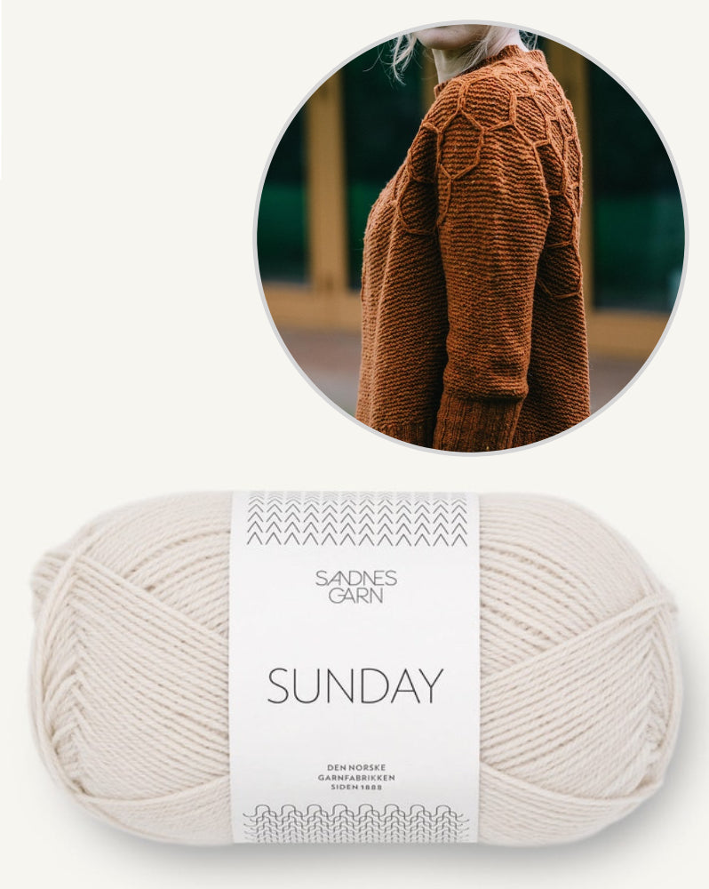 Wool and Honey Sweater von Andrea Mowry mit Sunday von Sandnes Garn 12