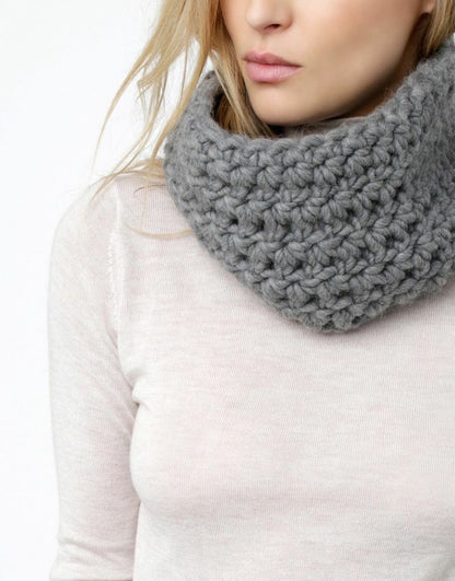 Off the Hook Tube Scarf | Crochet scarf also for beginners - with free instructions
