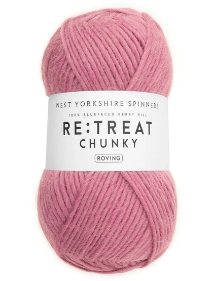 Re:Treat Chunky Roving | Fil mèche 100% laine Bluefaced britannique
