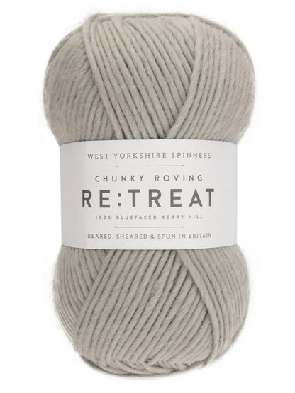 Re:Treat Chunky Roving | Fil mèche 100% laine Bluefaced britannique