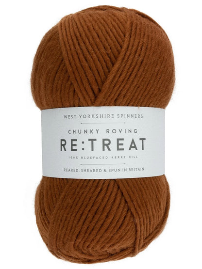 Re:Treat Chunky Roving | Fil mèche 100% laine Bluefaced britannique