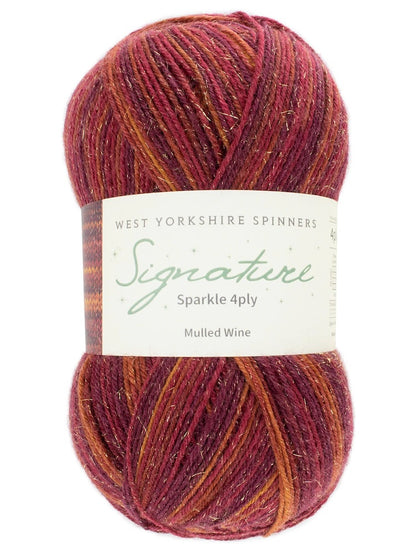 Signature 4-ply Sparkle | un délicat effet scintillant dans une fine laine à chaussettes