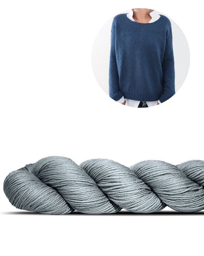 Neona Pullover | schlicht und schän aus Cheeky Merrino Joy von Rosy Green Wool