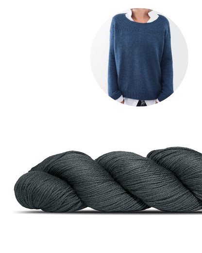 Neona Pullover | schlicht und schän aus Cheeky Merrino Joy von Rosy Green Wool