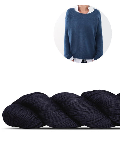 Neona Pullover | schlicht und schän aus Cheeky Merrino Joy von Rosy Green Wool
