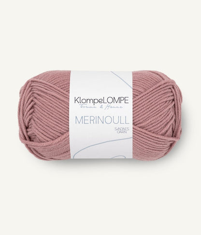Sandende Garn Klompelompe Merinoull Farbe 4032