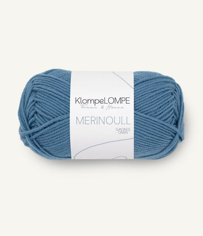 Sandende Garn Klompelompe Merinoull Farbe 6033
