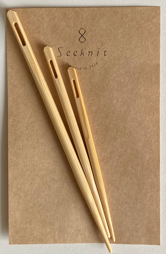 Seeknit Vernähnadeln Bambus 3er Set