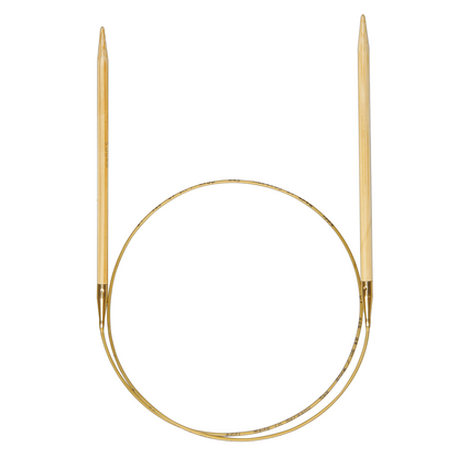 Rundstricknadel Bambus - 80cm - gute-garne.de